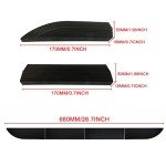 Self-Adhesive Threshold Ramp for Low Steps - Black