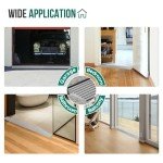 Self-Adhesive Rubber Threshold Ramp for Wheelchairs