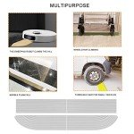 Self-Adhesive Threshold Ramp for Low Steps - Black