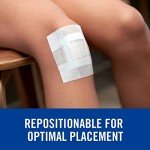 Nexcare Strong Hold Pain-Free Removal Tape, Silicone Adhesive, Secures Dressing and Lifts Away Cleanly - 1 In x 4 Yds, 1 Roll of Tape