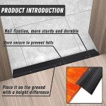 Aluminum Threshold Strip Set for Doorways (2pcs)