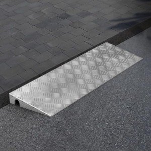 2" Aluminum Threshold Ramp for Wheelchairs - 32" Wide