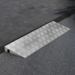 2" Aluminum Doorway Ramp for Wheelchairs