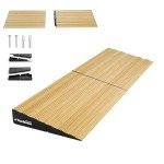 Ruedamann 2" Aluminum Wheelchair Threshold Ramp