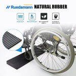 Ruedamann Non-Slip Rubber Wheelchair Ramp 35.4