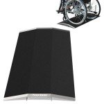 Nuvium Aluminum Wheelchair Ramp with Detachable Supports