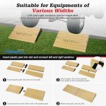 Ruedamann 2" Aluminum Wheelchair Threshold Ramp