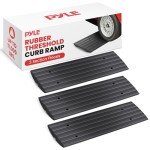 Pyle Auto and Wheelchair Curb Ramp Set