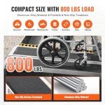 VEVOR 8 ft Portable Aluminum Wheelchair Ramp