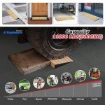 Ruedamann 2" Aluminum Wheelchair Threshold Ramp