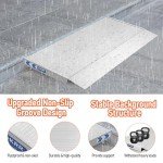 Aluminium Wheelchair Ramp - Portable and Non-Slip