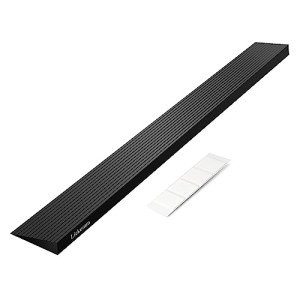 Solid Rubber Threshold Ramp for Wheelchairs, 2.5 cm