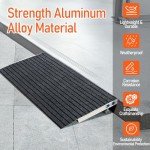 Aluminium Wheelchair Ramp - Portable and Non-Slip