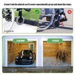 Solid Rubber Threshold Ramp for Wheelchairs, 2.5 cm