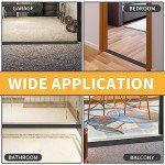 Non-Slip Rubber Door Threshold Ramp for Wheelchairs