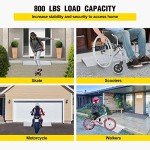 Aluminum Threshold Ramp for Wheelchairs - 2.5 cm