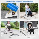 Adjustable 5" Door Threshold Ramp for Wheelchairs