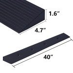 YYDS Rubber Wheelchair Ramp for Doorways