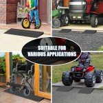 Aluminum 2-Inch Rise Wheelchair Threshold Ramp