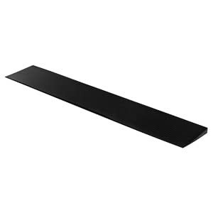 CINNYE Heavy-Duty Rubber Wheelchair Ramp, Non-Slip