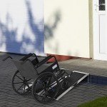 Portable 4ft Aluminum Wheelchair and Scooter Ramp
