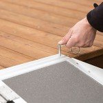 Silver Spring 5' x 29" Aluminum Folding Wheelchair Ramp