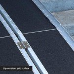 Portable 2.1m Aluminum Mobility Ramp for Wheelchairs