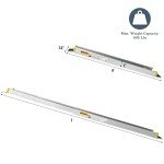 Goplus Adjustable Heavy-Duty Portable Wheelchair Ramps