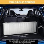 Portable 4ft Aluminum Wheelchair and Scooter Ramp