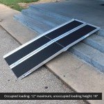 Titan Multi-Fold Portable Wheelchair Ramp - 6 ft