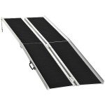 Portable 8ft Aluminum Wheelchair Ramp for Mobility