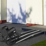 Portable 8ft Aluminum Wheelchair Ramp for Mobility