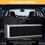 Portable 8ft Aluminum Wheelchair Ramp for Mobility