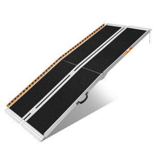 Fuchnuo Folding Wheelchair Ramp - 244cm x 80cm