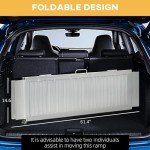 Portable Aluminum Wheelchair Ramp with Carry Handle