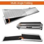 6FT Non-Skid Wheelchair Ramp for Easy Access