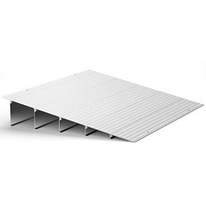 5" Aluminum Door Threshold Ramp for Wheelchairs