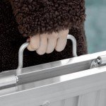 Portable Aluminum Wheelchair Ramp with Carry Handle