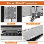 6FT Non-Skid Wheelchair Ramp for Easy Access
