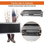 6FT Non-Skid Wheelchair Ramp for Easy Access