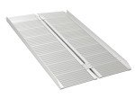 4-Foot Portable Wheelchair Scooter Ramp with Handle