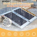 3FT Folding Aluminum Wheelchair Ramp with Non-Skid Surface