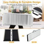 3FT Portable Non-Slip Wheelchair Ramp with Handle