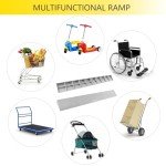 Portable Threshold Ramp for Wheelchairs and Bikes