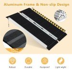 3FT Portable Non-Slip Wheelchair Ramp with Handle