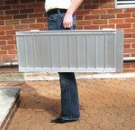 Drive Medical Portable Wheelchair Ramp with Handle