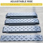 OrangeStar Portable Wheelchair Ramp for Home Access