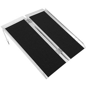 3ft Portable Non-Skid Aluminum Wheelchair Ramp