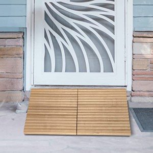 Wooden Portable Wheelchair Ramp - Easy Entry Access