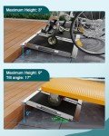 3ft Portable Non-Skid Aluminum Wheelchair Ramp